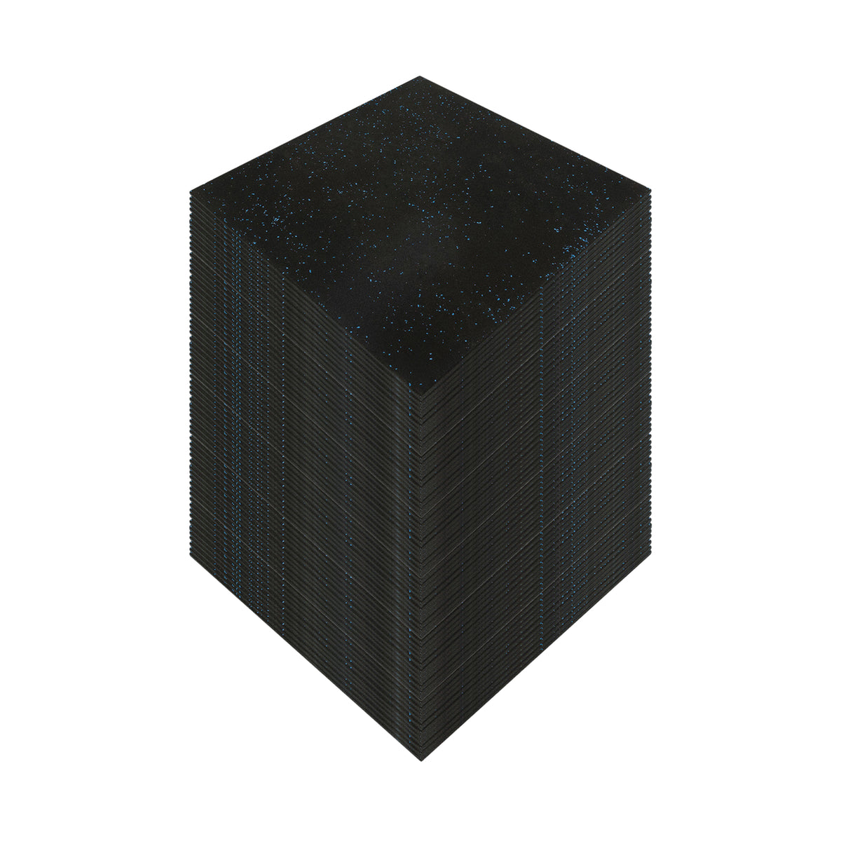 Blue Fleck Rubber Gym Flooring 100 Pack