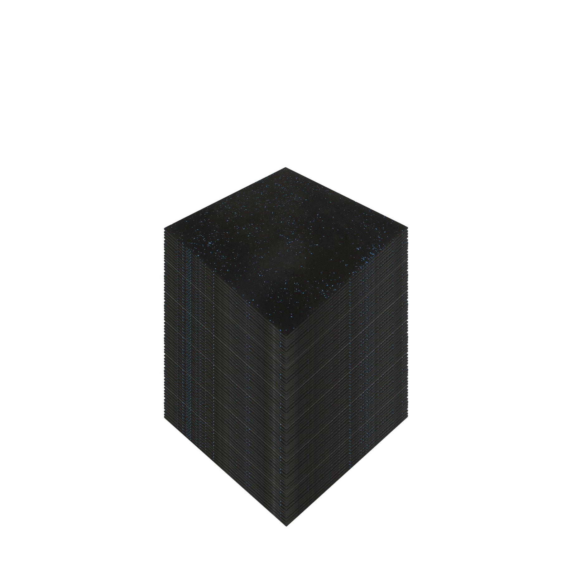 Blue Fleck Rubber Gym Flooring 100 Pack