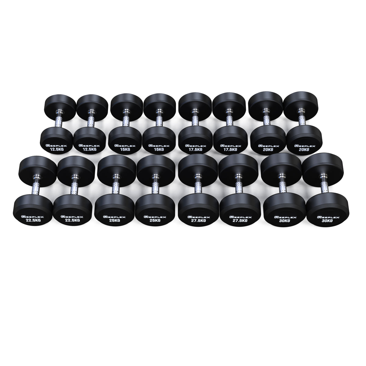 12.5kg - 30kg Round Head Dumbbell Set