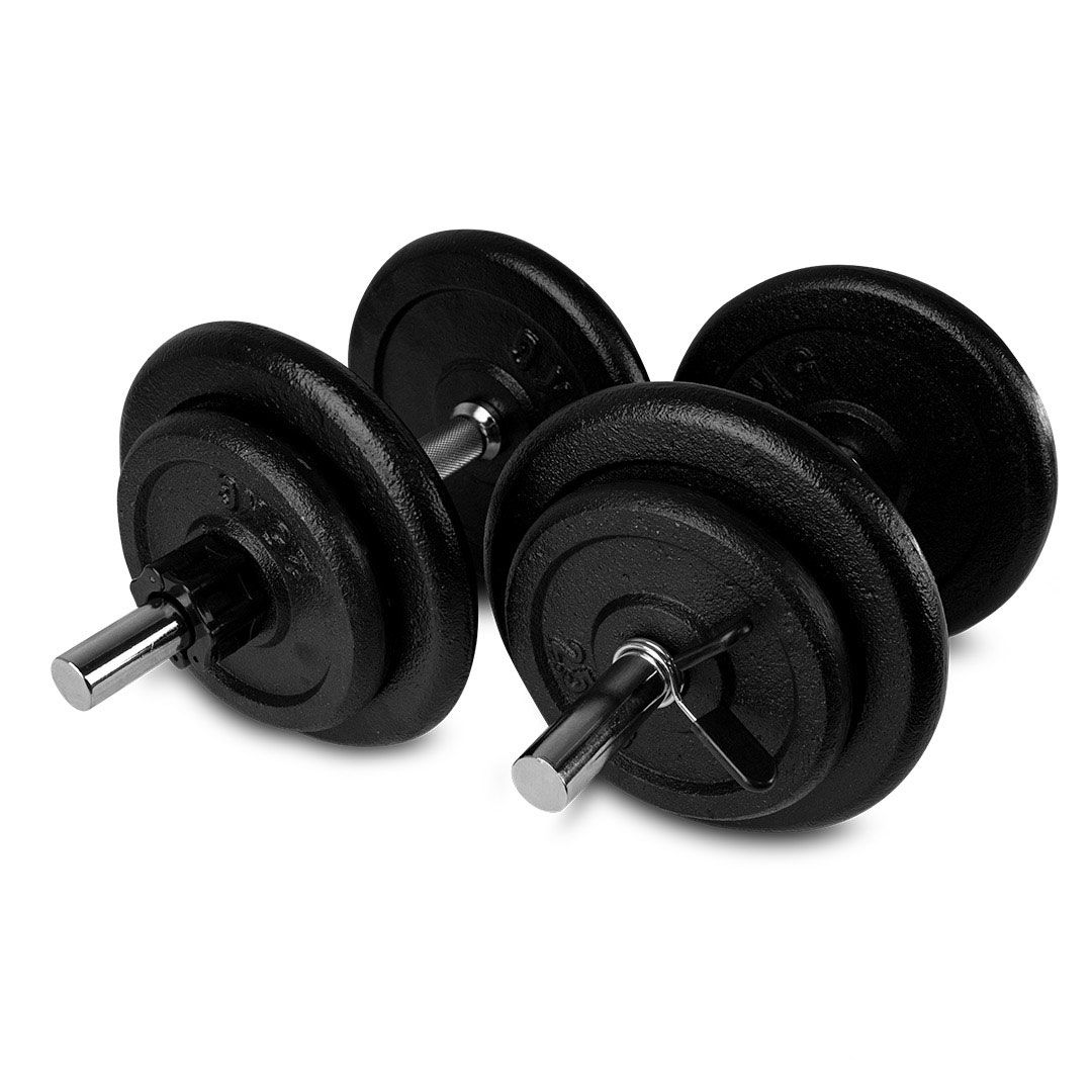 2.5kg - 25kg Adjustable Dumbbell Set + Quick Release Collar Locks