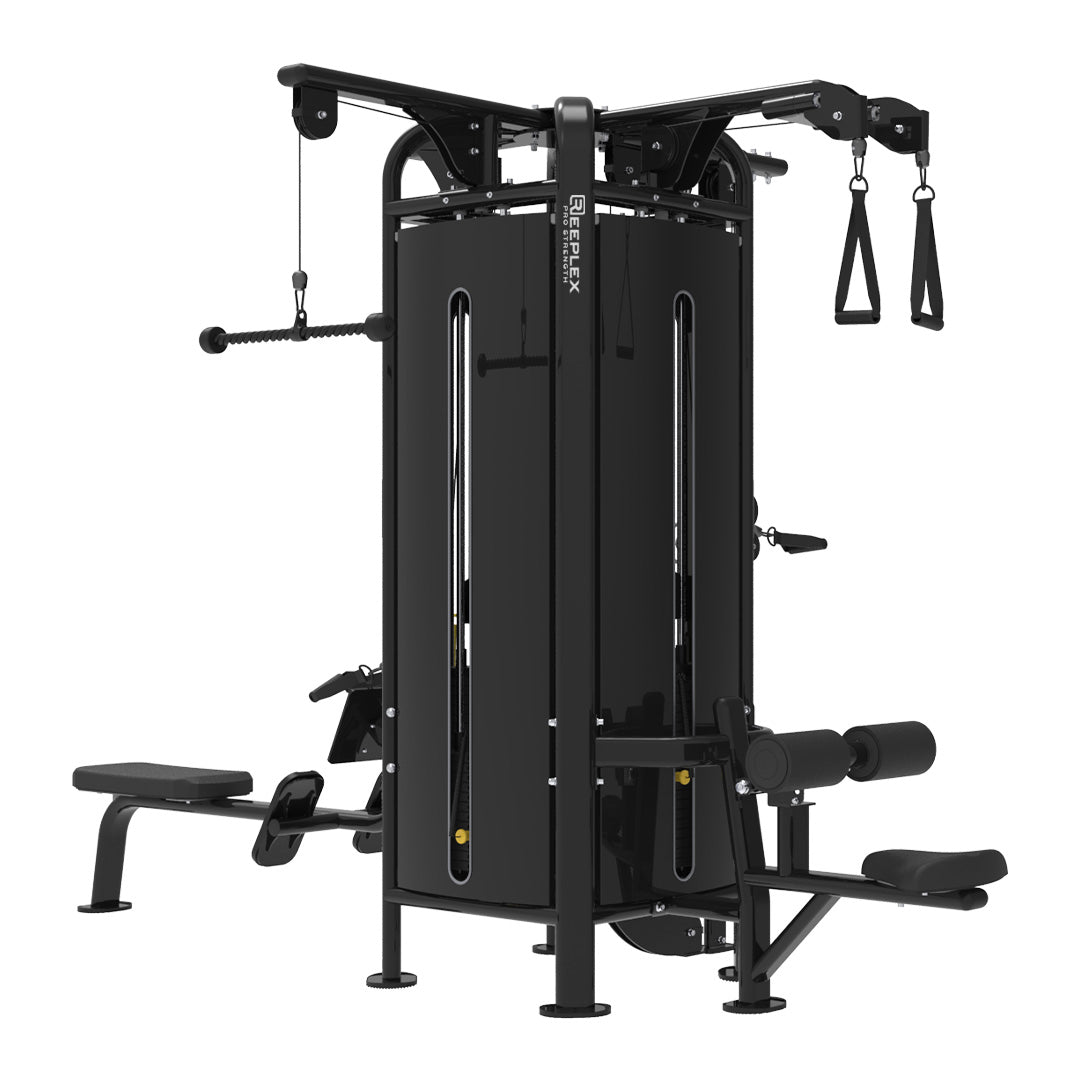 Reeplex 4 Station Commercial Multi-Gym with 150kg Weight Stacks