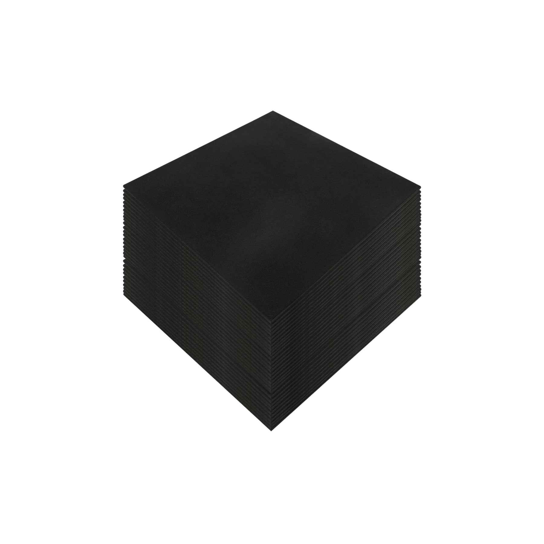 Rubber Gym Flooring 50 Pack Black
