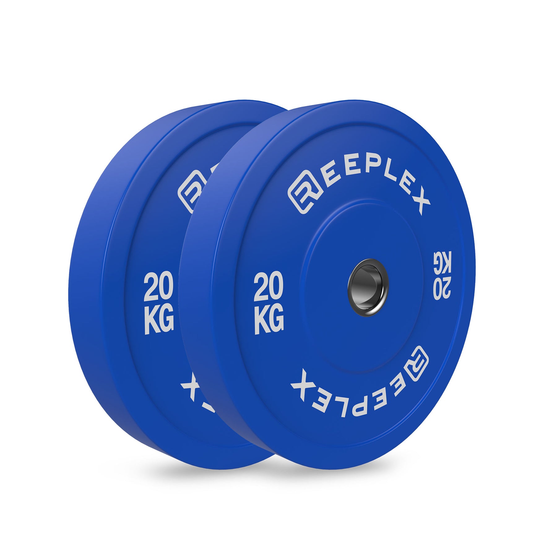 Reeplex 20kg Coloured Bumper Plates V2 Pair