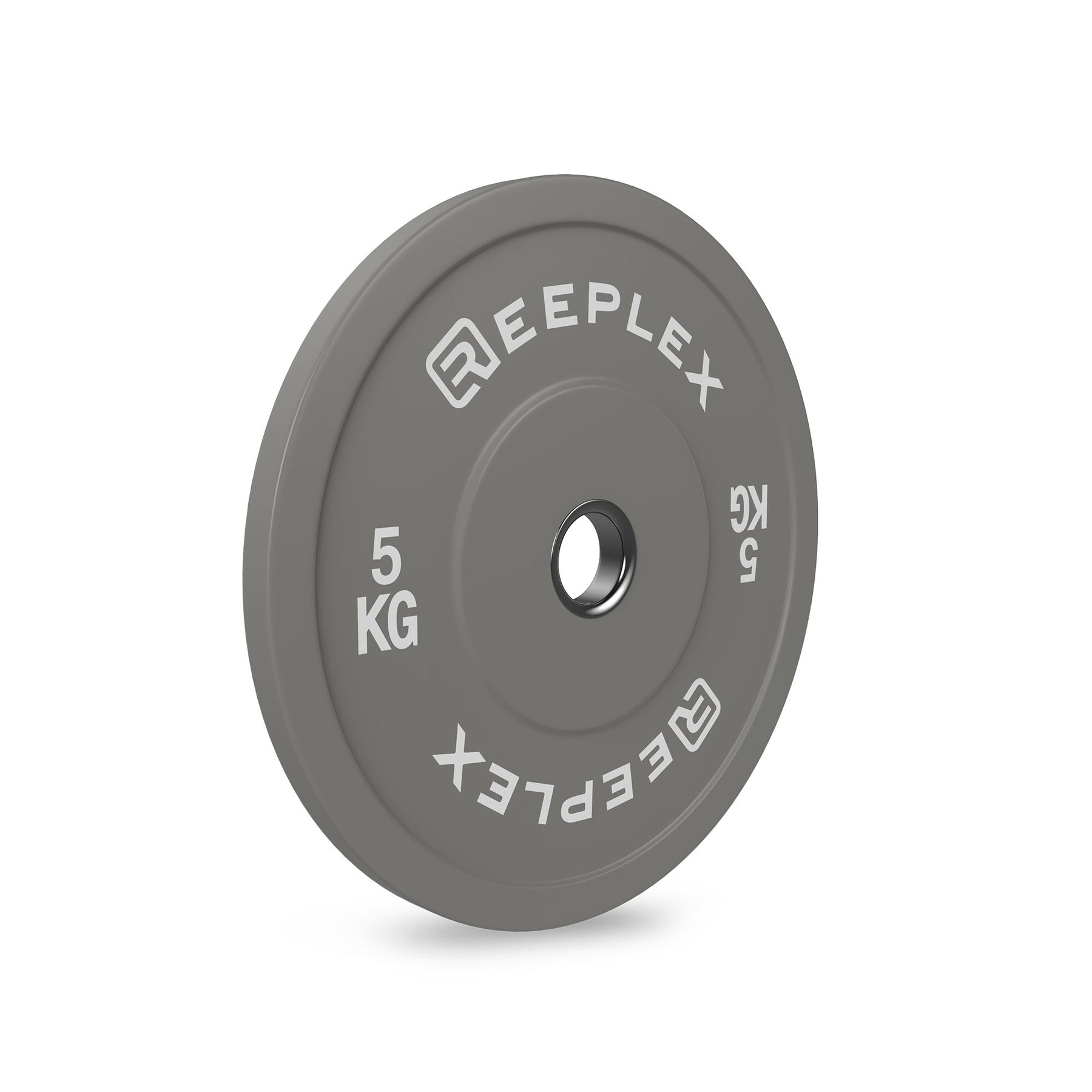 Coloured Bumper Plates 5kg angle 1