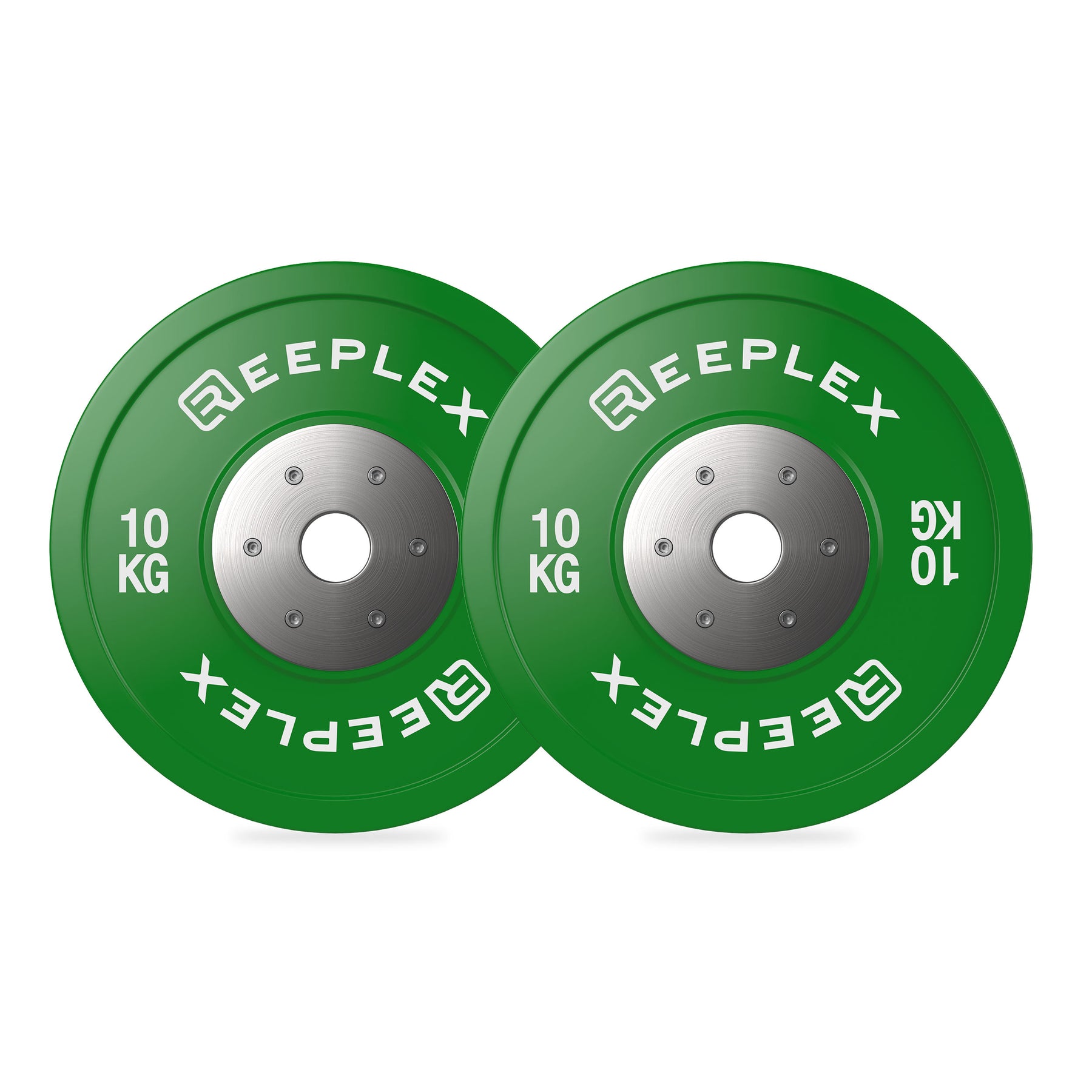 140kg Reeplex Pro Comp Coloured Bumper Weight Plate Set