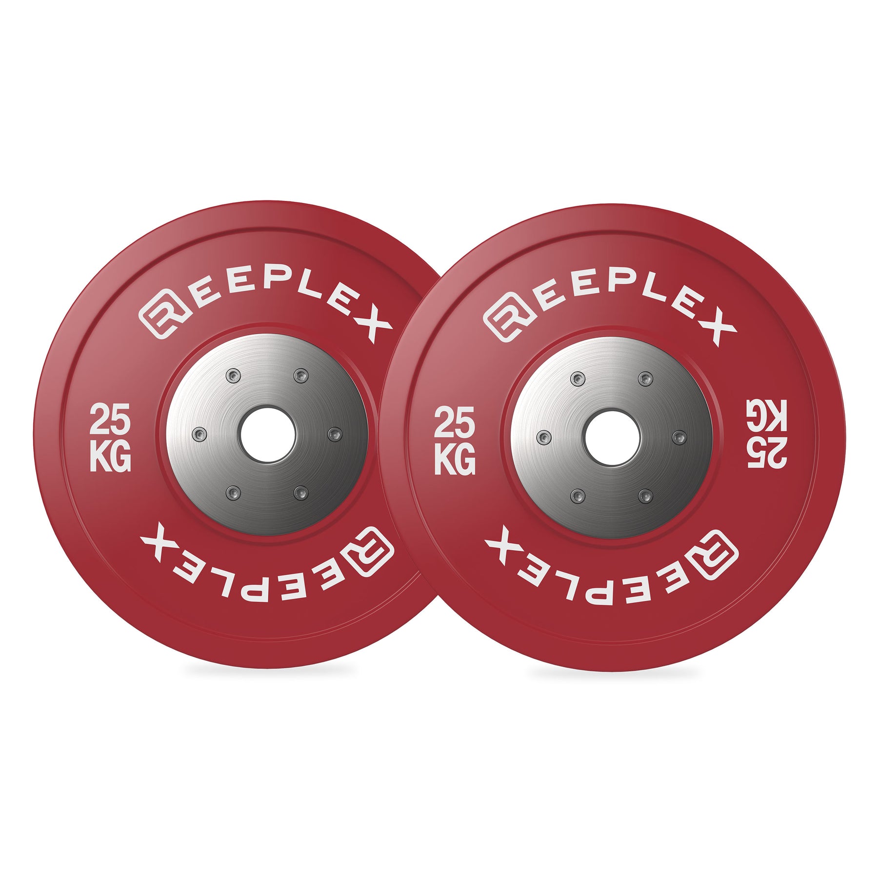 140kg Reeplex Pro Comp Coloured Bumper Weight Plate Set