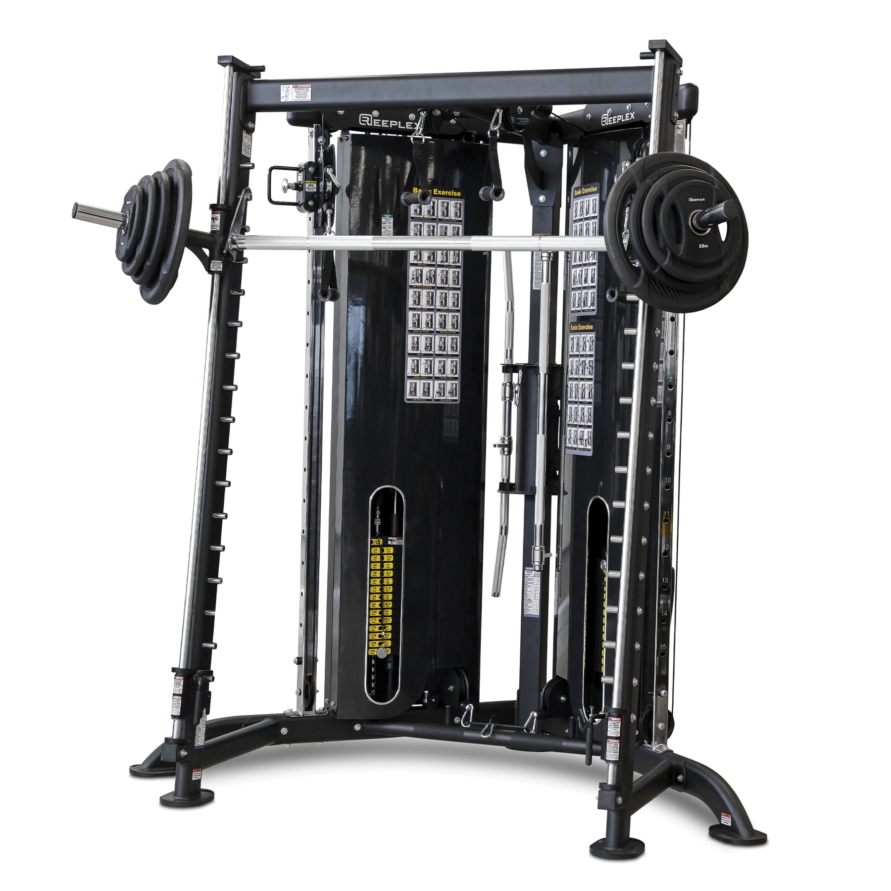 Reeplex Edge Multi-Functional Trainer with Corner Smith Machine