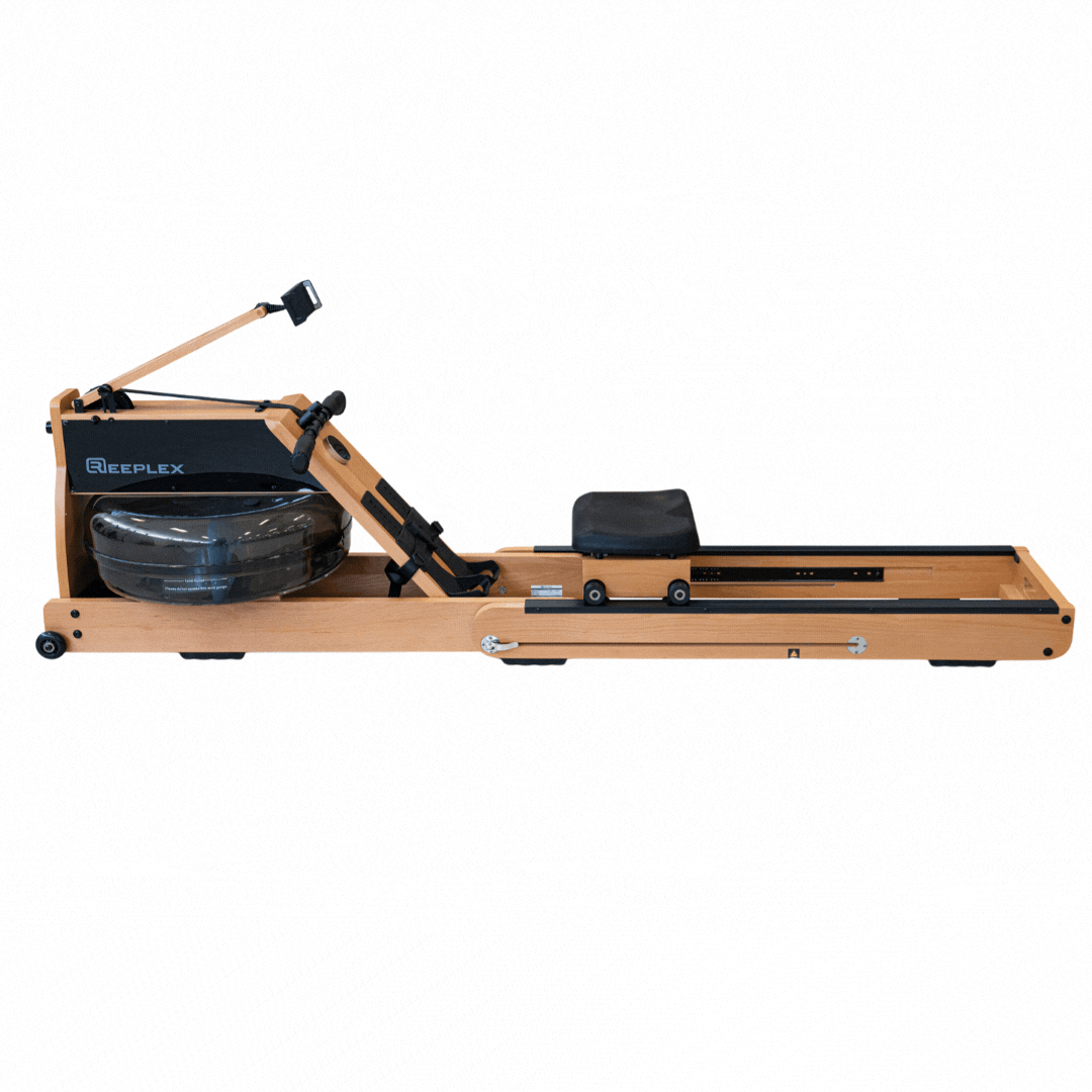 Reeplex Magnetic Fluid Rowing Machine