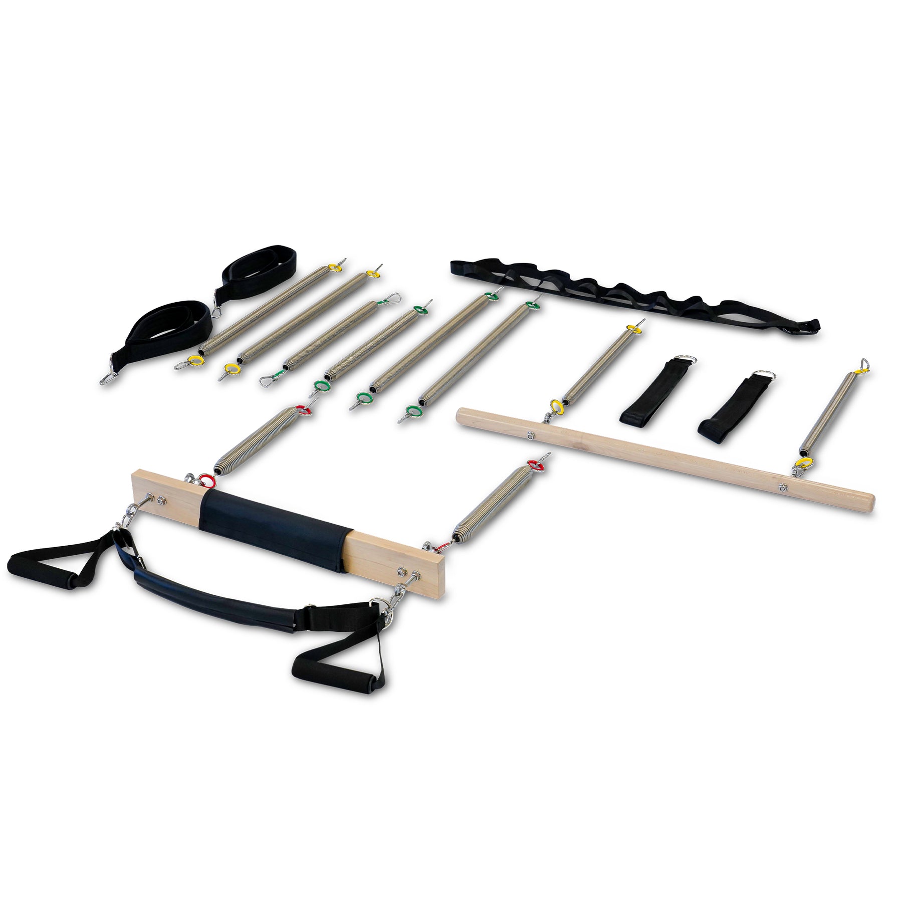 Reeplex Pilates Reformer Pro Maple Wood with Full Trapeze Frame