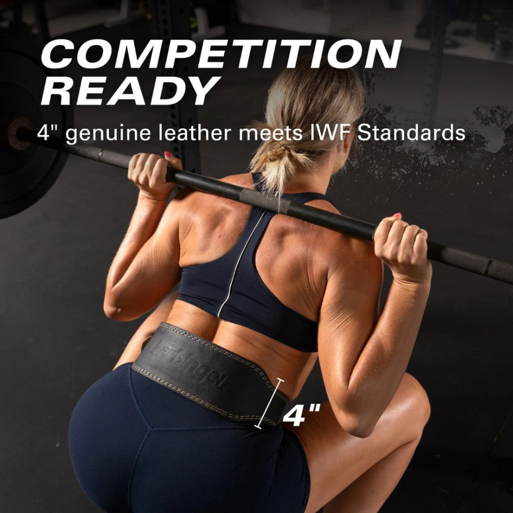 Harbinger Belt 4" Leather 2.0