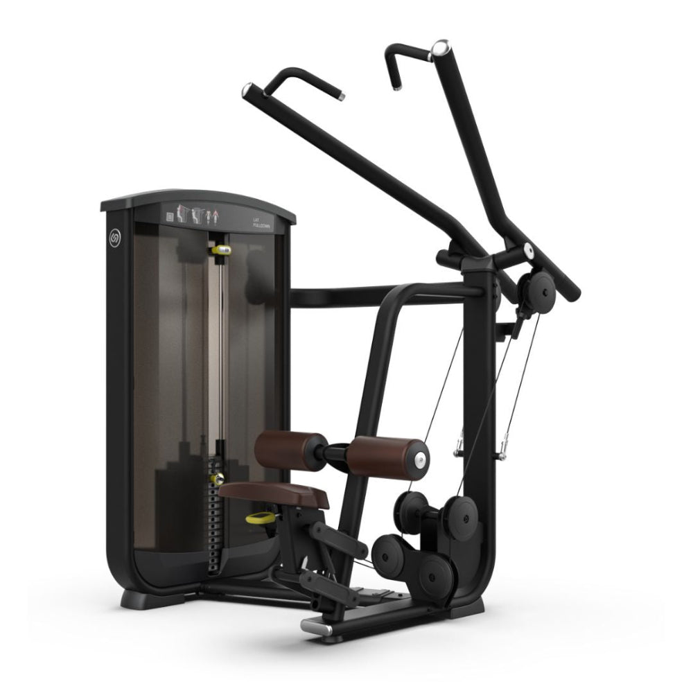 Intenza Selectorized Lat Pulldown Machine Ease Line