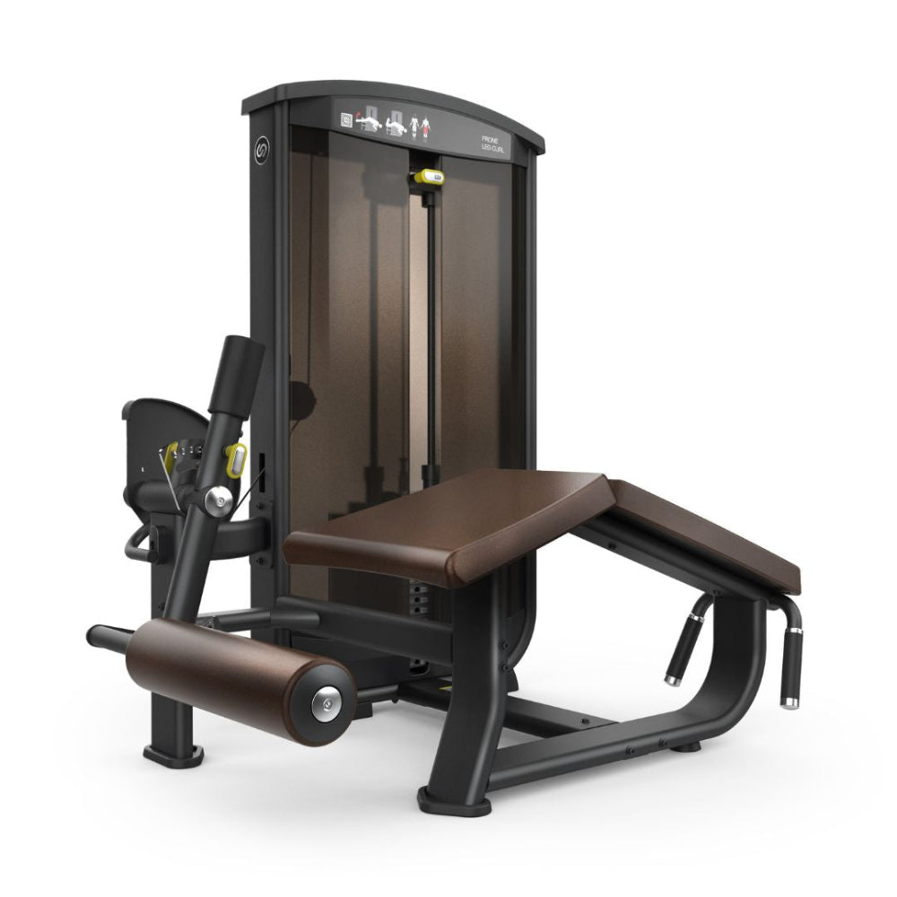 Intenza Selectorized Prone Leg Curl Machine Ease Line