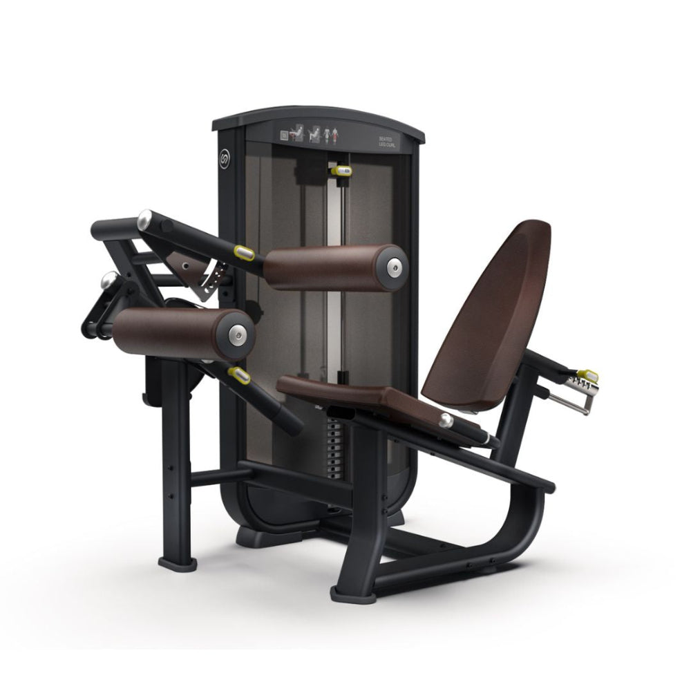 Intenza Selectorized Seated Leg Curl Machine Ease Line