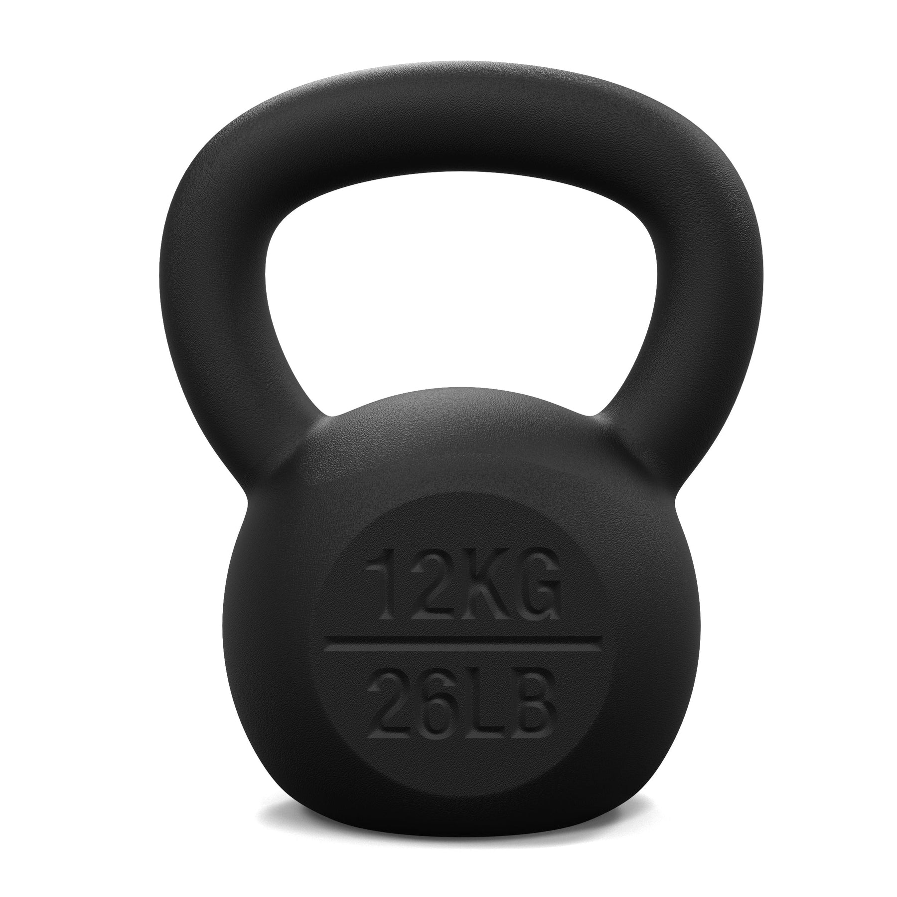 12kg Cast Iron Kettle Bell V3