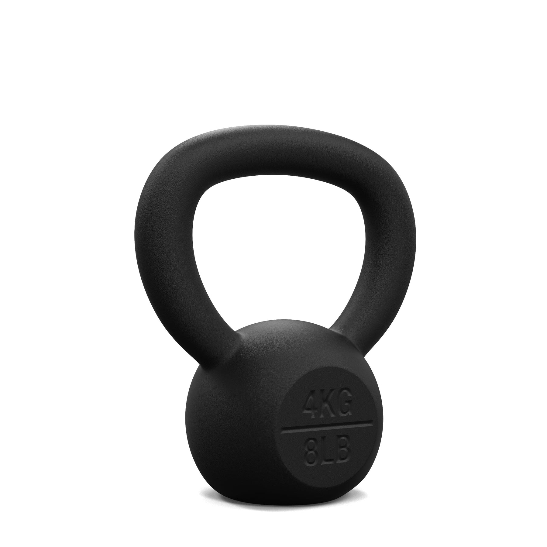 4kg Cast Iron Kettle Bell V3