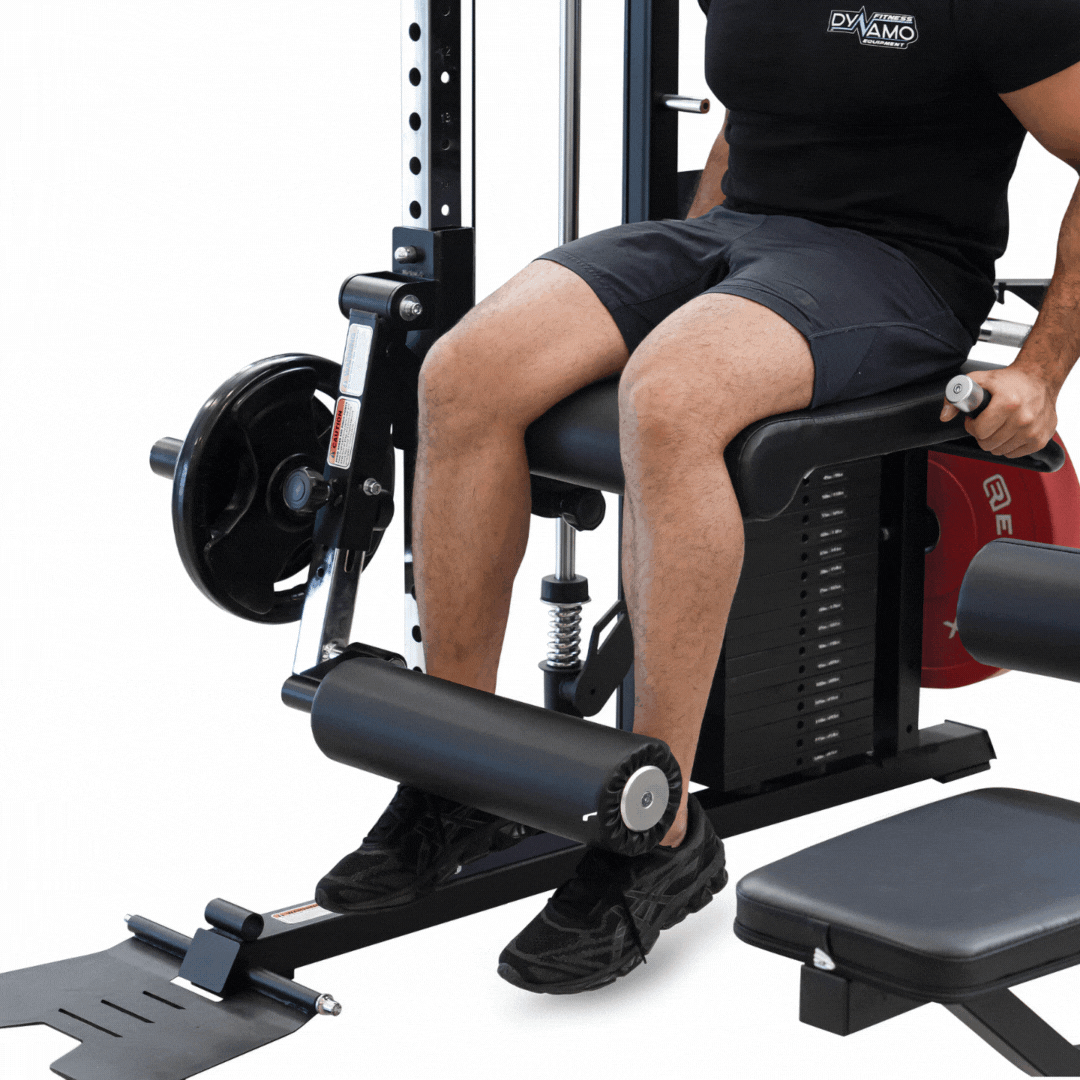 CX3 Leg Extension Attachment gif