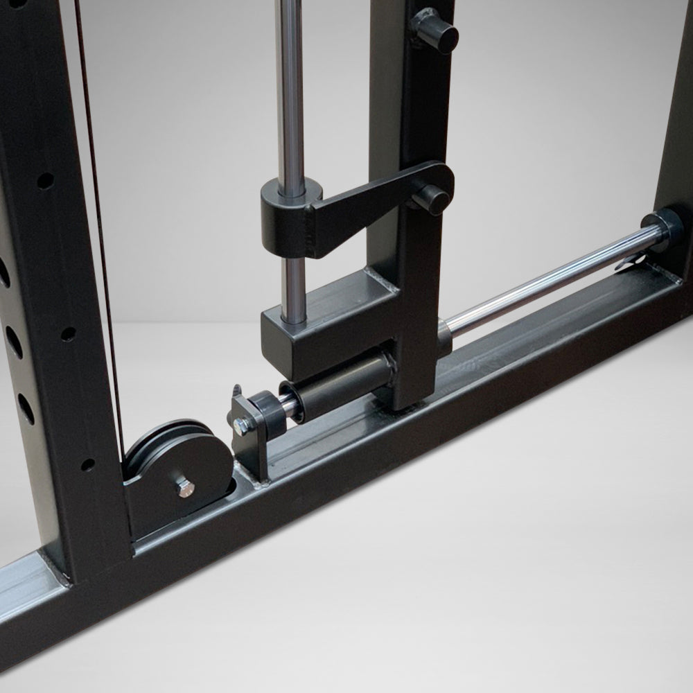Power Gym with Floor Pulley Platform