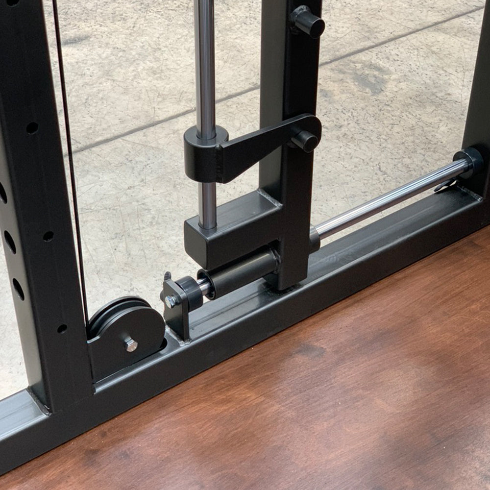Power Gym with Floor Pulley Platform