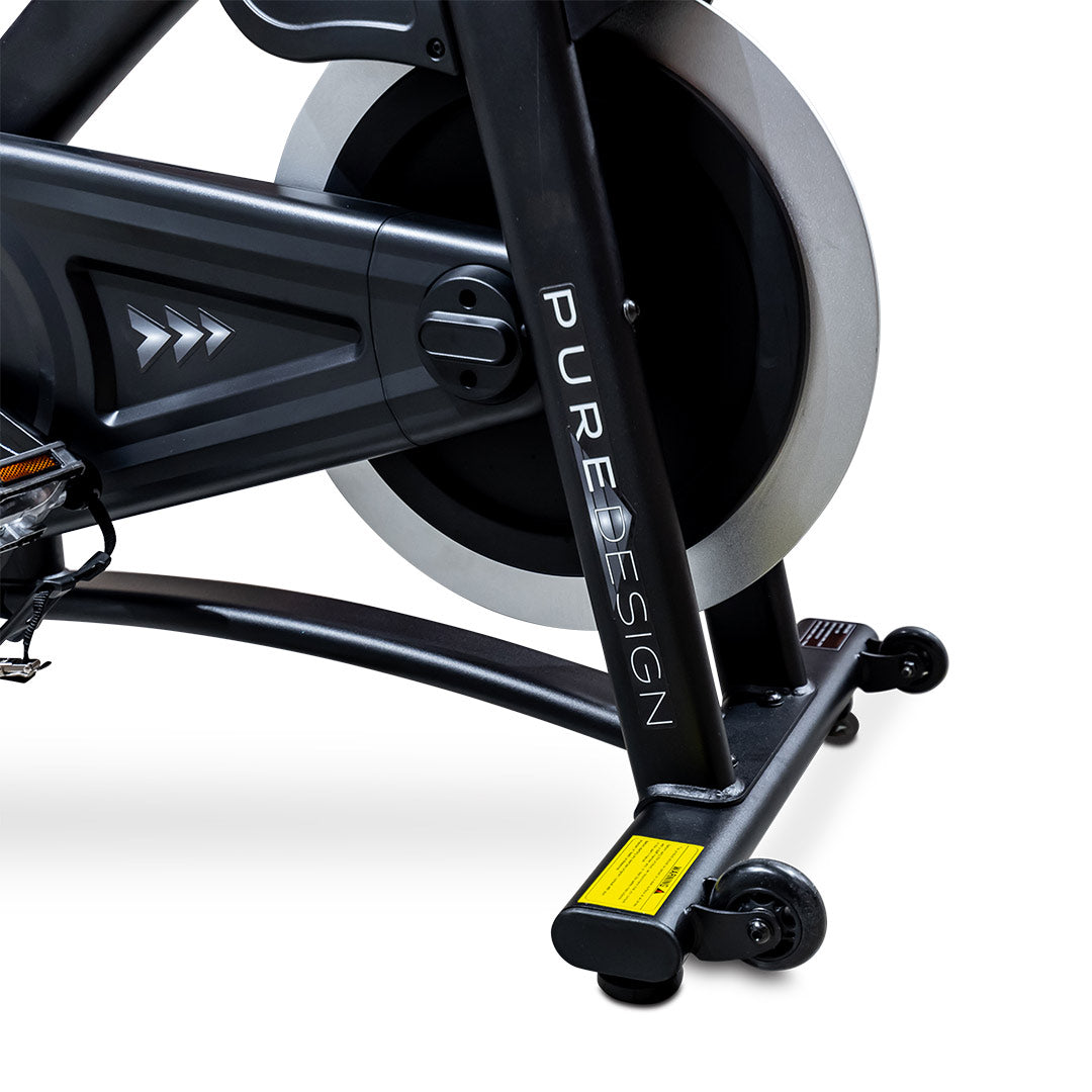 Pure Design SB8 Spin Bike wheels