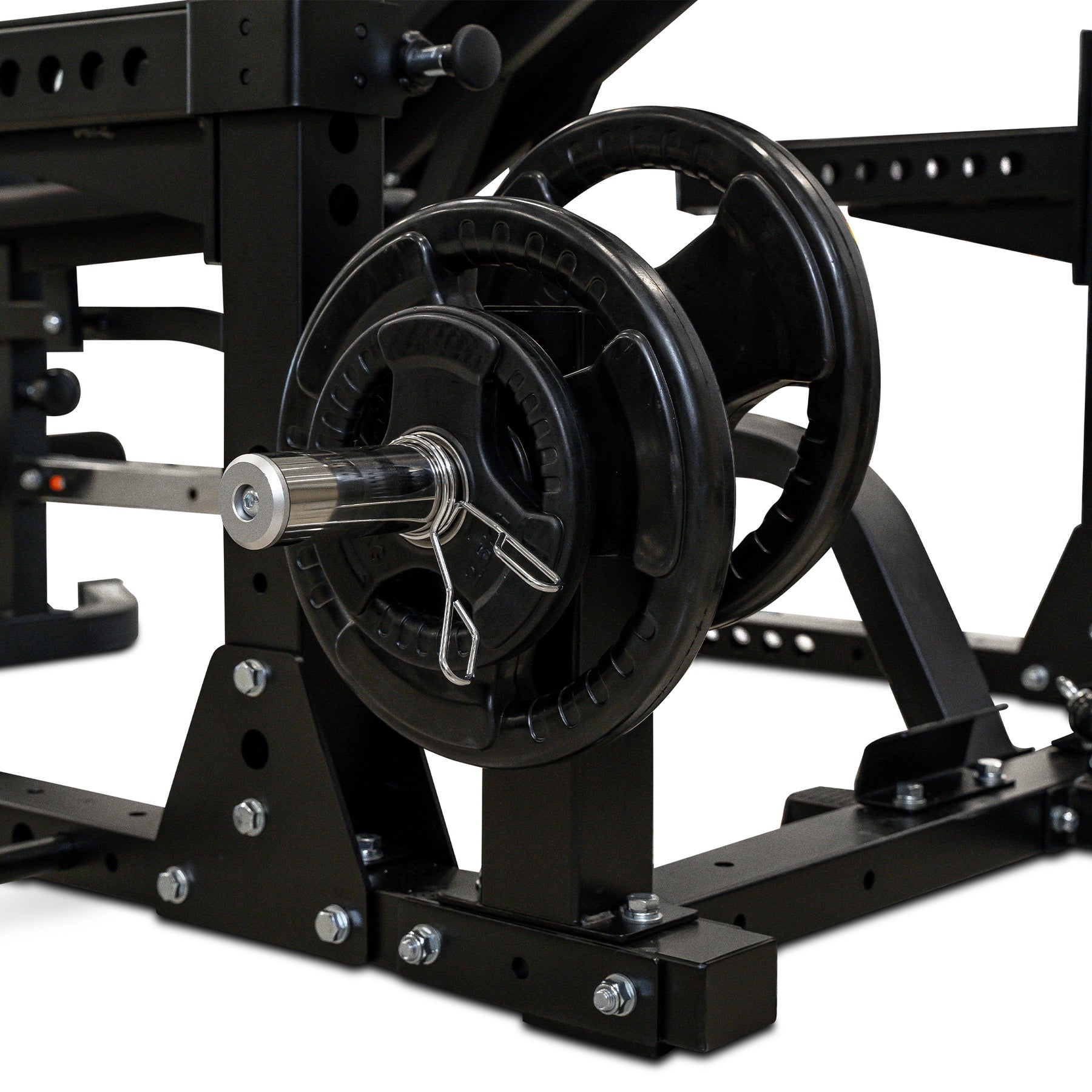 RPR8 Rubber Olympic package weights storage close up