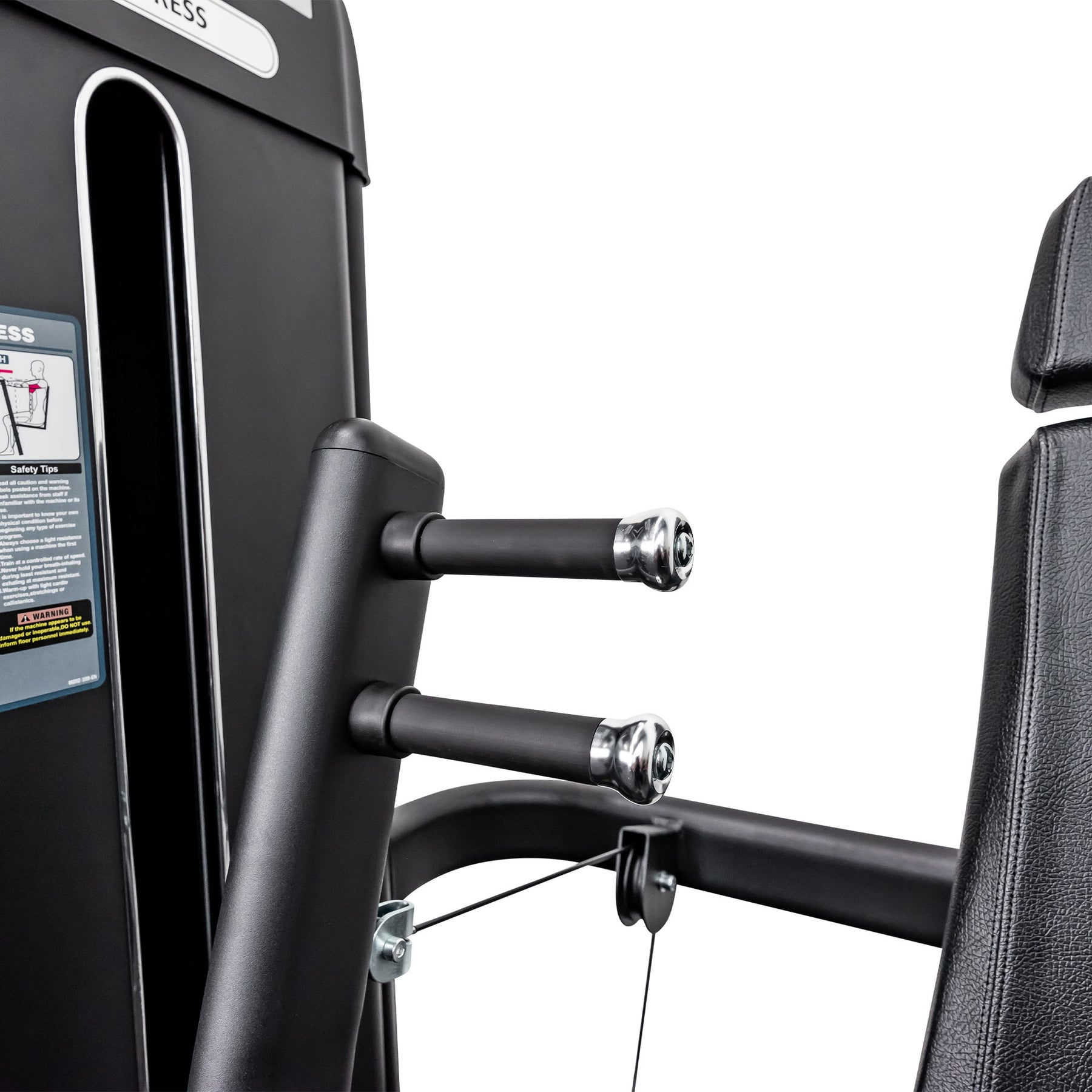 Reeplex Commercial PL Chest Press handles