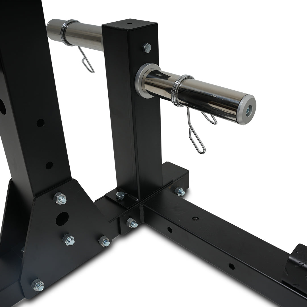 Reeplex RPR8 Squat Rack with Lat Pulldown and Cable Attachments