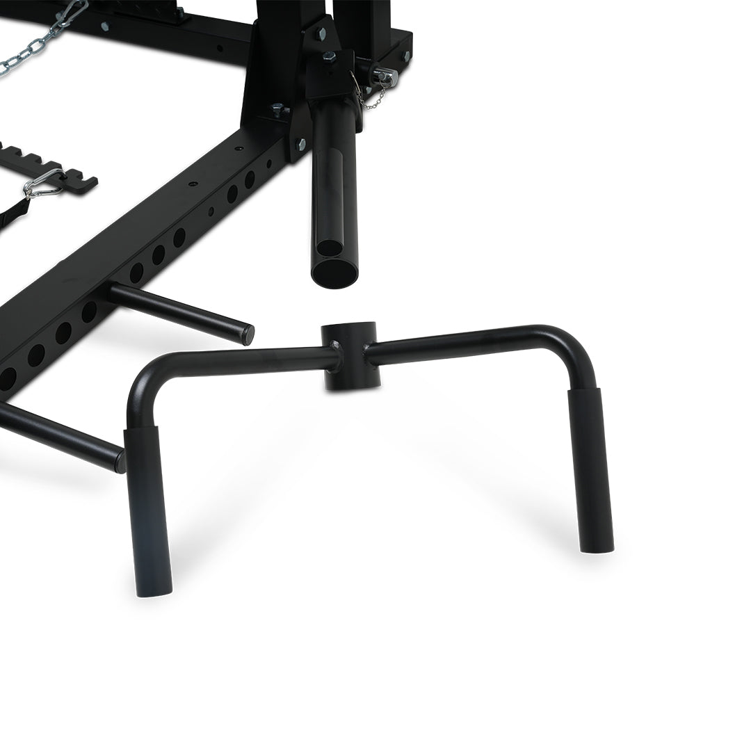 Reeplex RPR8 Squat Rack with Lat Pulldown and Cable Attachments