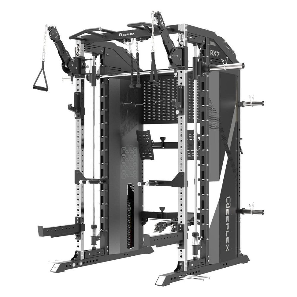 Reeplex RX7 Multi-Fuctional Trainer with 2 x 90kg Weight Stacks
