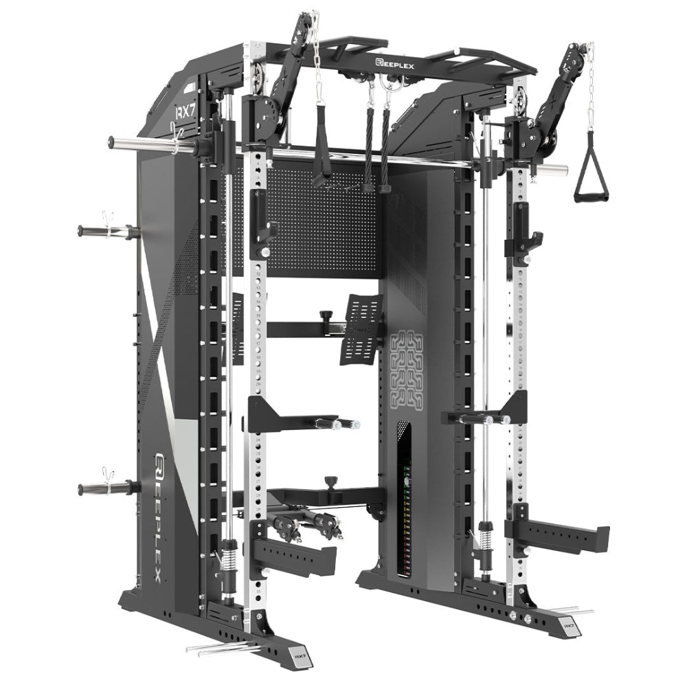 Reeplex RX7 Multi-Fuctional Trainer with 2 x 90kg Weight Stacks