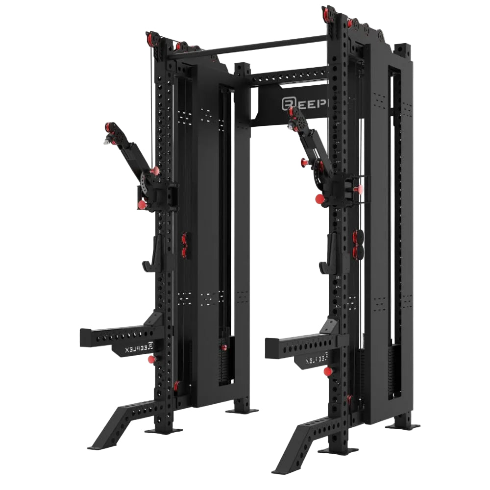 Reeplex Thor Squat Rack with Functional Trainer