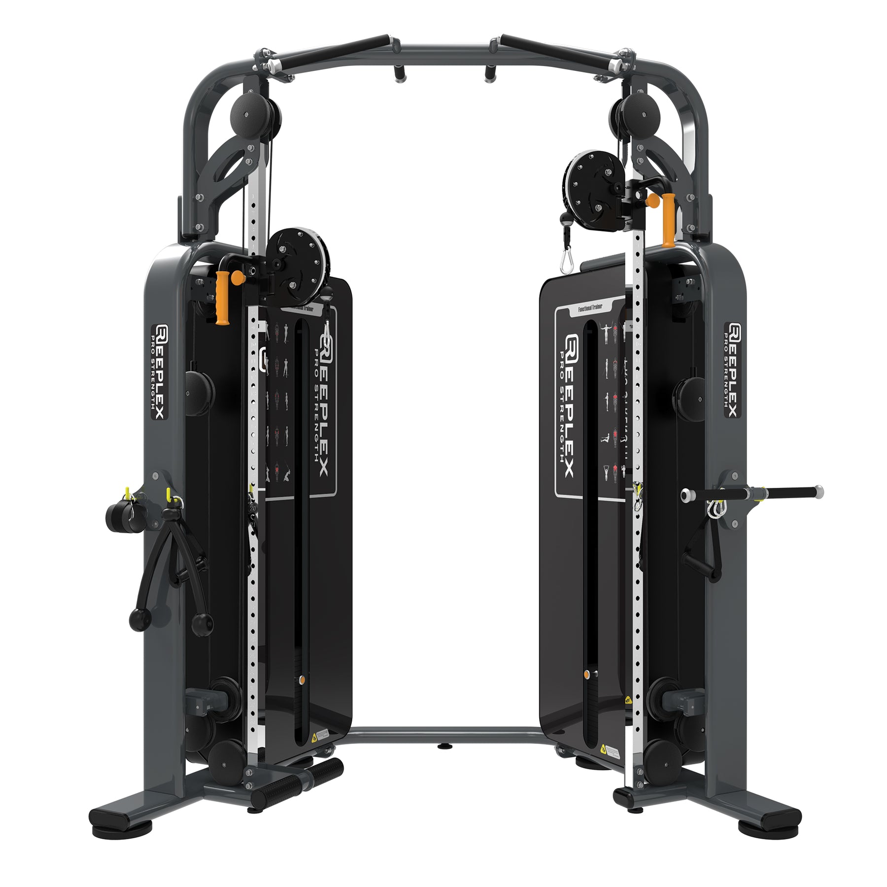 Reeplex Commercial Functional Trainer with 2 x 100kg weight stacks