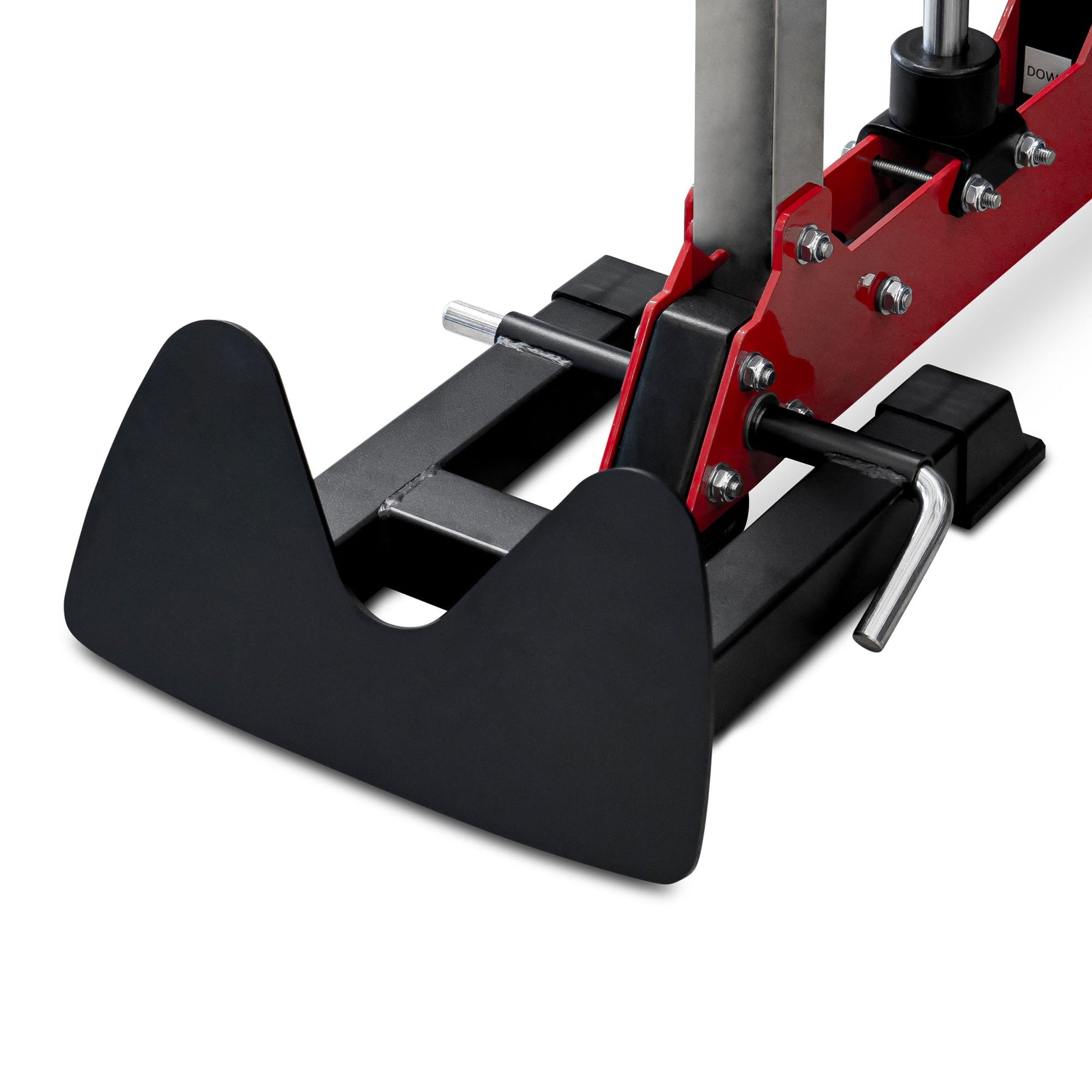CBT Row Foot Plate Attachment on machine 1