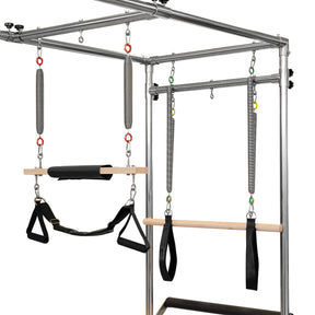 Reeplex Pilates Reformer Pro Maple Wood with Full Trapeze Frame