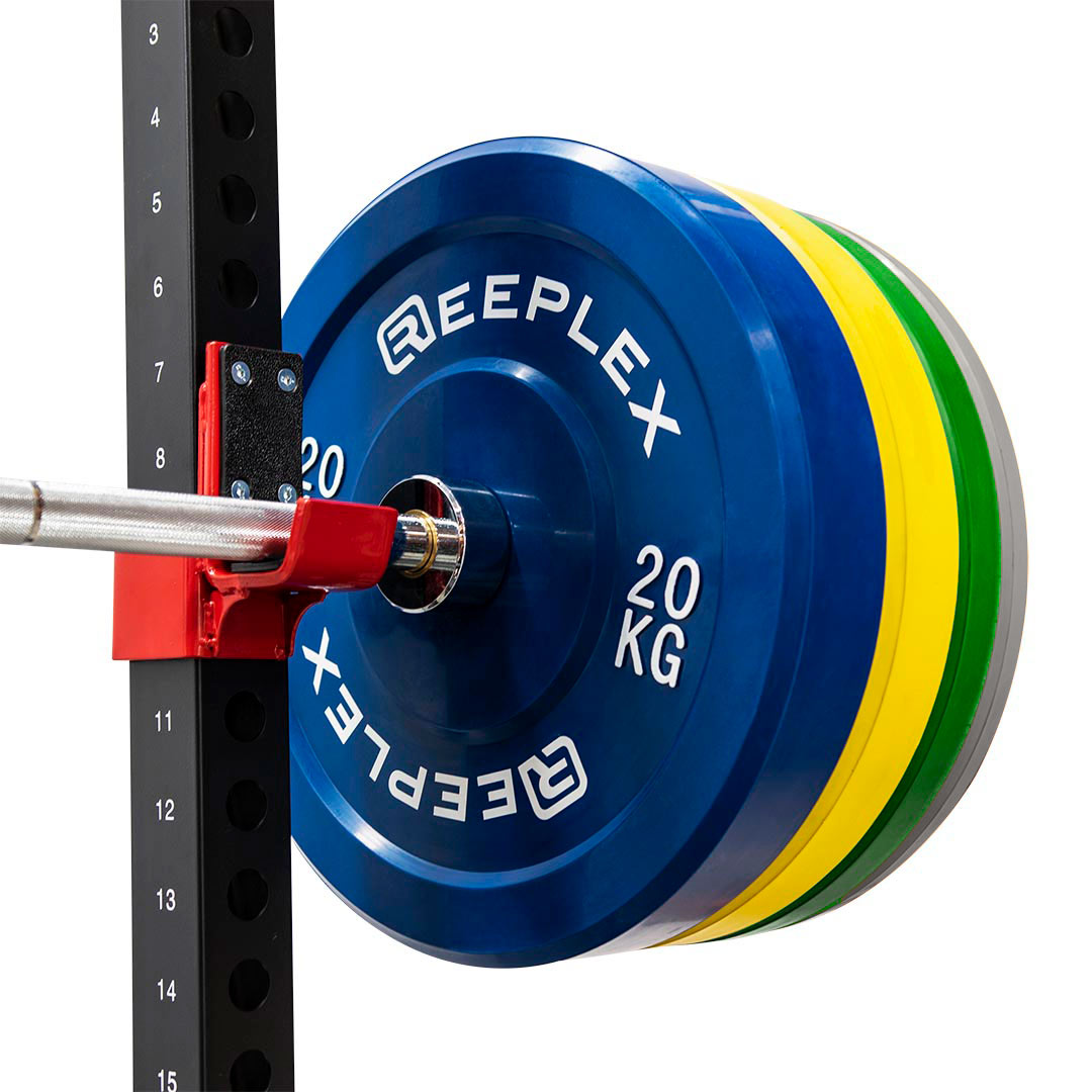 Heavy Duty Power Rack + Adjustable Bench + 120kg Coloured Bumper Package