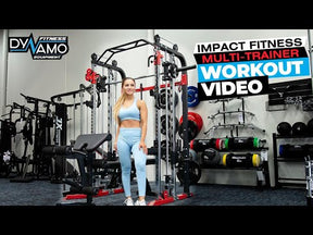 Impact Fitness MF5 Multi Trainer + Attachments + Adjustable Bench