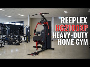 Reeplex HG2100xp Heavy Duty Home Gym with 100kg Weight Stack