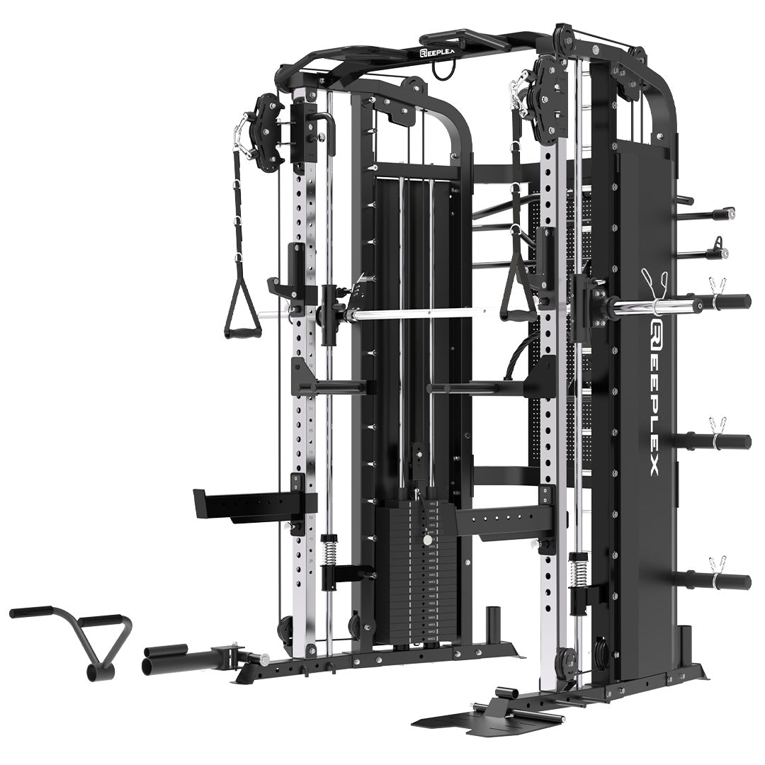 Reeplex CX4 Multi-Functional Trainer with Smith Machine & Attachments