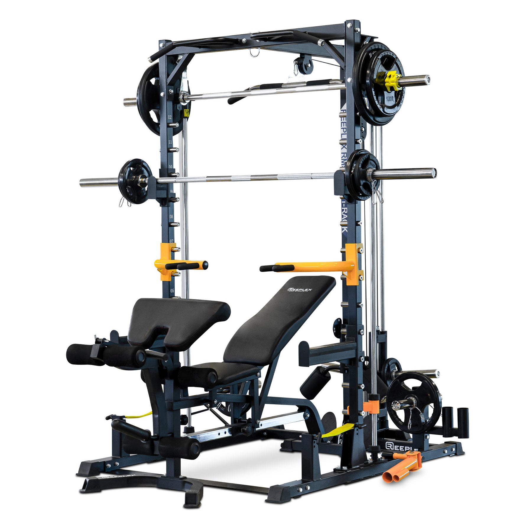 reeplex rm90 squat rack with smith machine