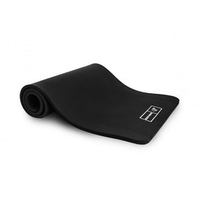 Thick Exercise Mat with Strap Black