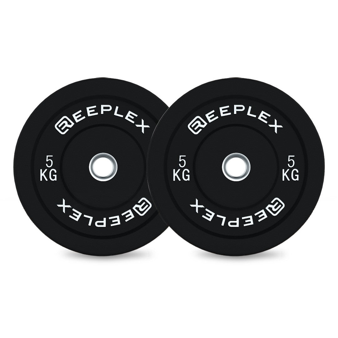 170kg Pro Olympic Barbell & Bumper Set with Clips