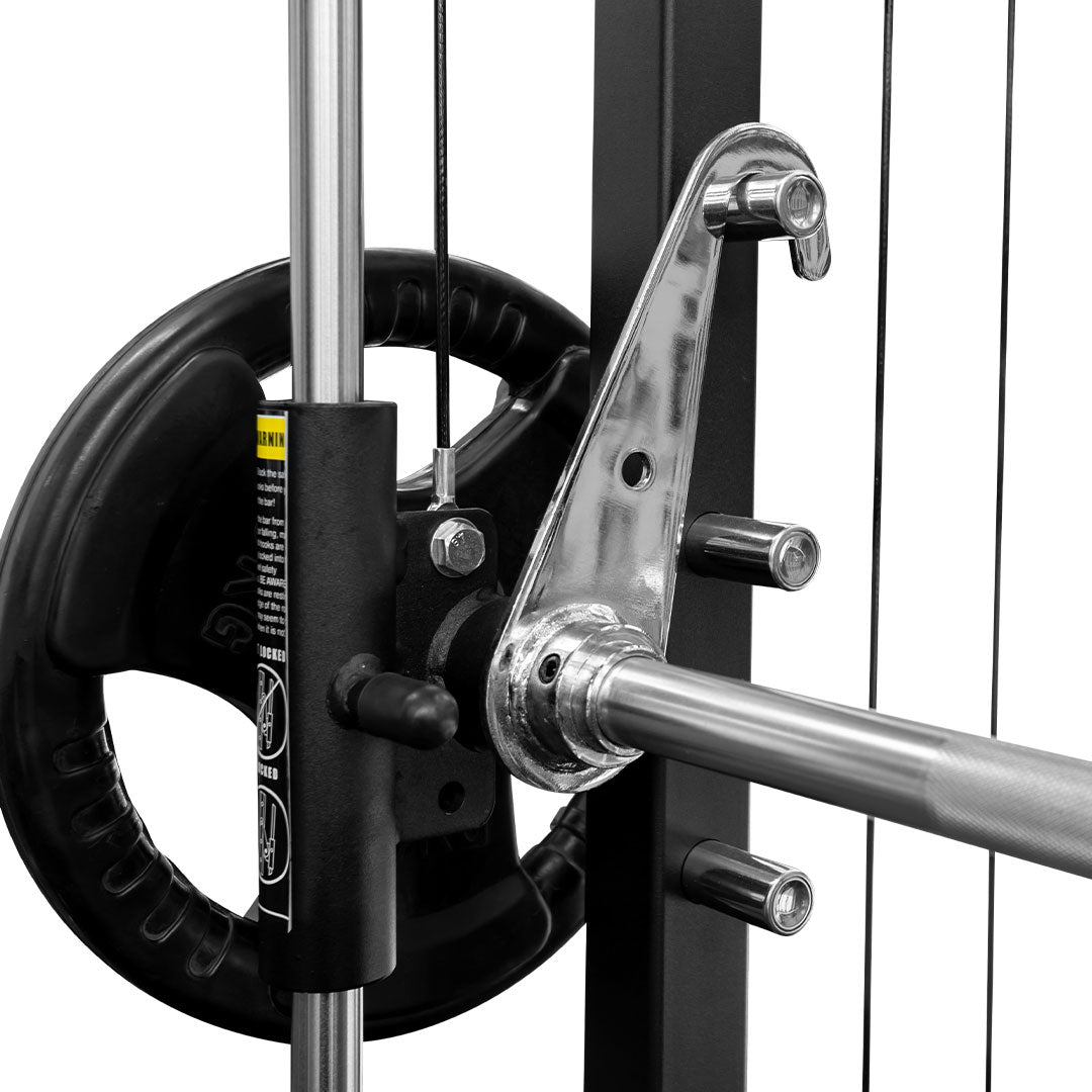 Reeplex CBT-PN Multi Station Gym + FID Bench + 100kg Olympic Weights + Olympic Barbell + Jammer Arms + Leg press