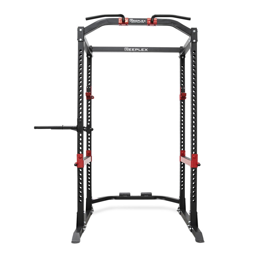 Reeplex Heavy Duty Power Cage + Bench + 120kg Barbell Weight Plate Set