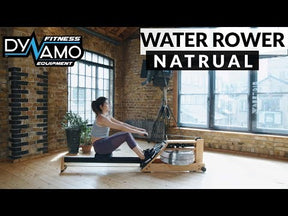 WaterRower Natural Rowing Machine With S4 Performance Monitor
