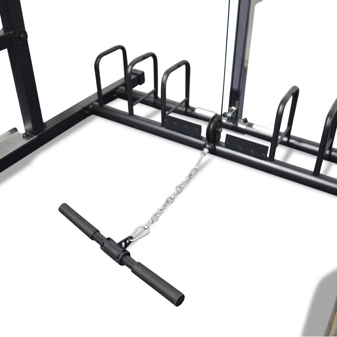 Squat Half Rack with Lat Pulldown & Row Pulley