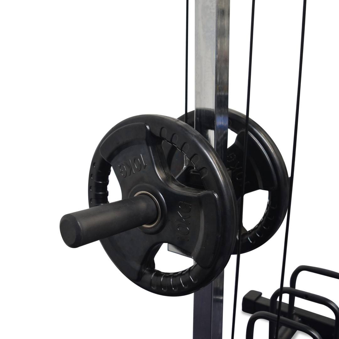 Squat Half Rack with Lat Pulldown & Row Pulley