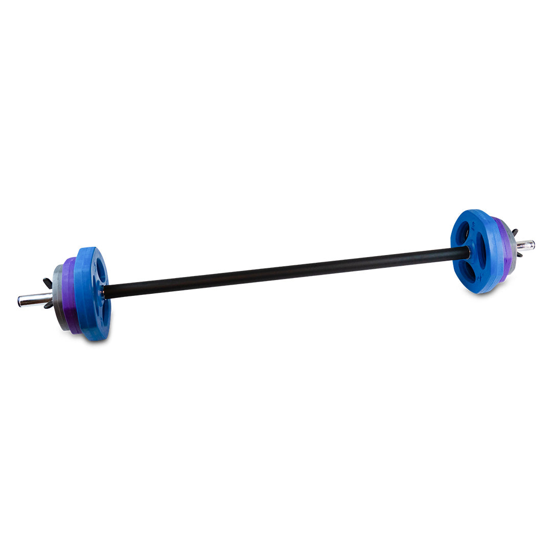 20kg Pump Set 1.2m Bar + Clips - Barbell Sets Sydney