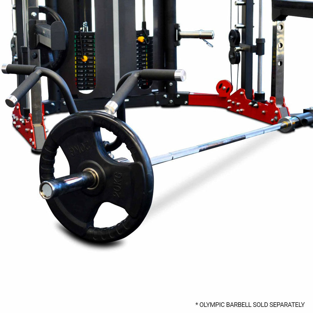 Reeplex CBT-PN + FID Bench + 100kg Olympic rubber weight plates