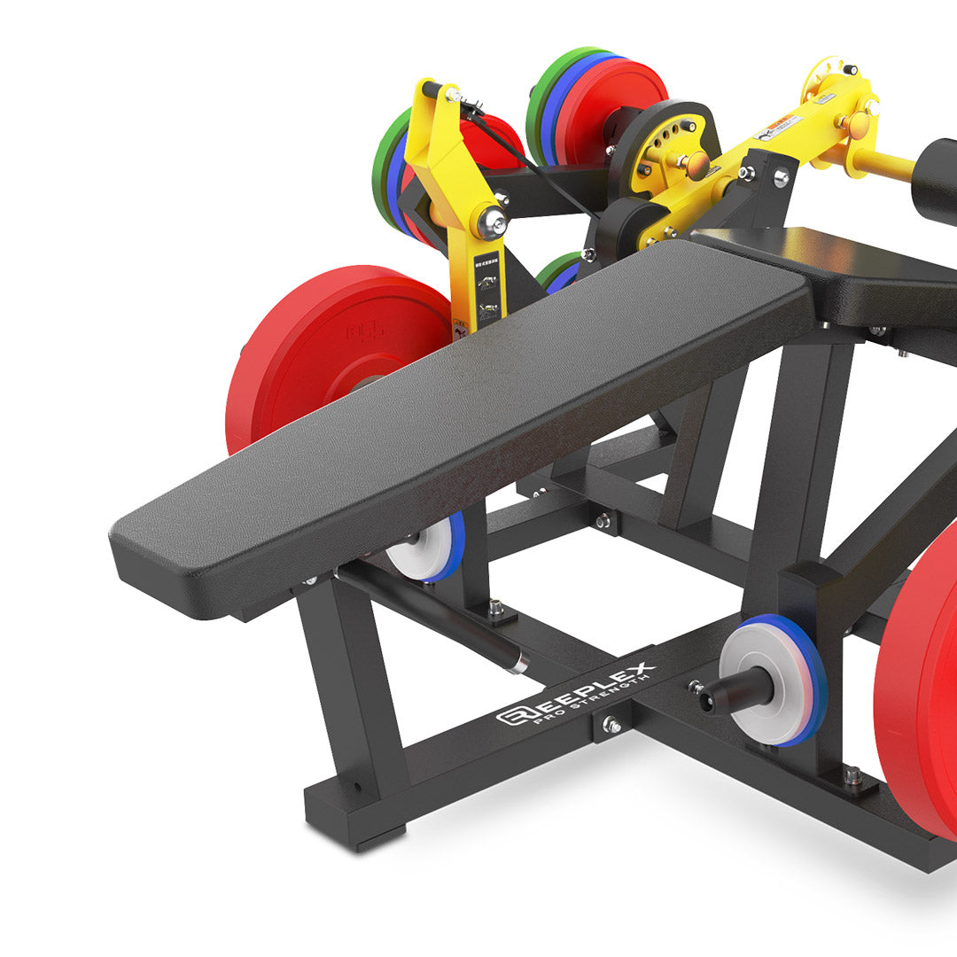 Reeplex Commercial Plate Loaded Iso-Lateral Prone Leg Curl