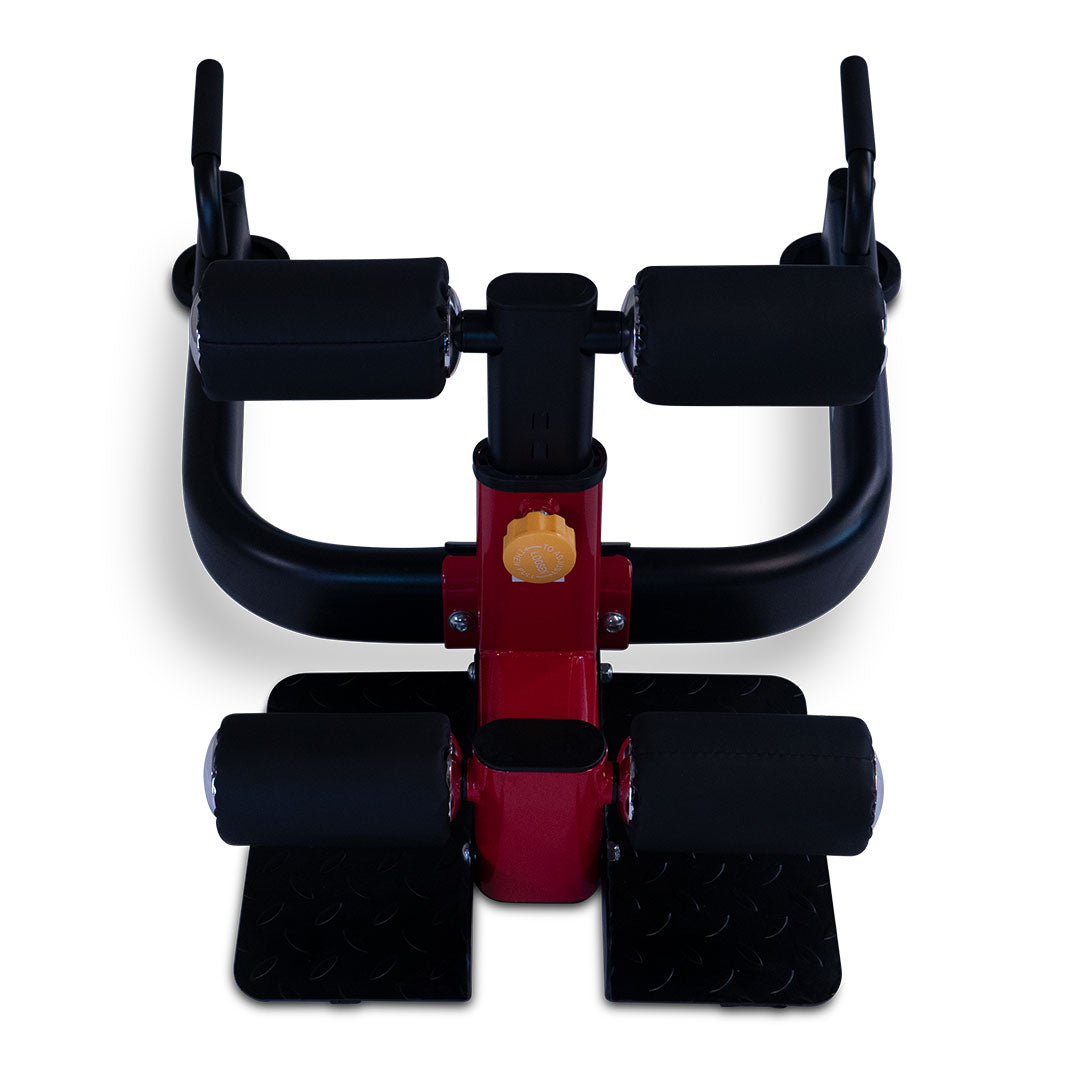 Reeplex Sissy Squat Machine comfortable leg and foot supports