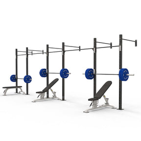 Reeplex 3 Cell Wall Mounted Commercial Squat Rig 